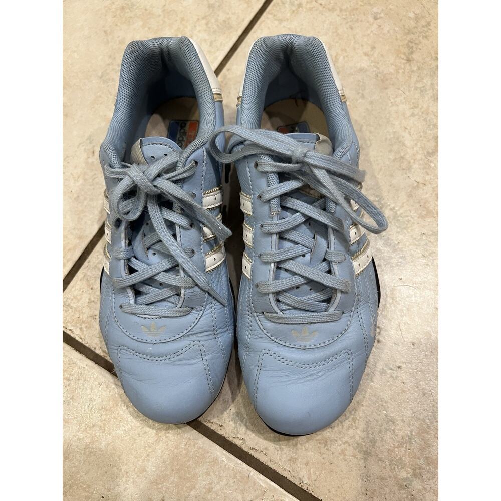 Adidas X Goodyear Blue Vintage Tuscany Goodyear Racing Shoes 6.5